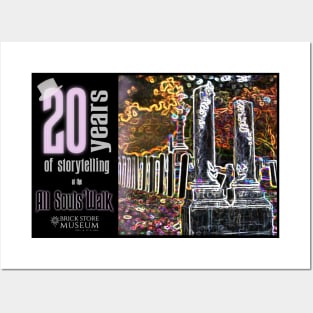 All Souls' Walk 20th Anniversary Neon Celebration! Posters and Art